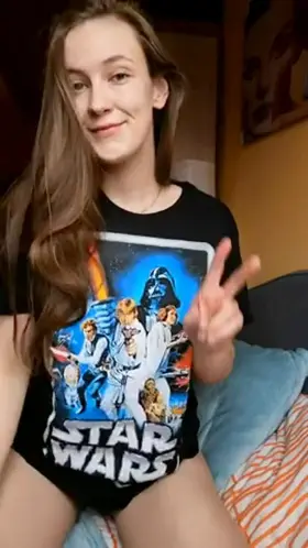 You like Star Wars? Let’s go back to my place violate the Jedi Code.