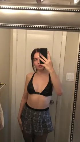 My step dad was outside lol had to run to room after 💀