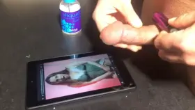 shooting some creamy sperm