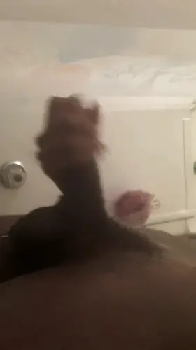 Hmm, would be better with one of you cleaning this off