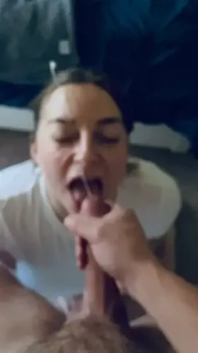 Best one yet. She got every drop.