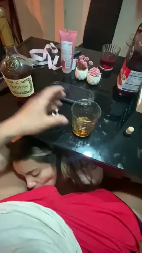 He let me freely suck his cock while hubby was sleeping in the other room