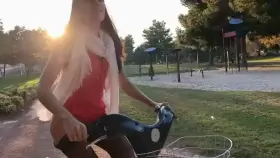 Someone was starting while they were filming