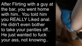 you told him you REALLY Like anal..