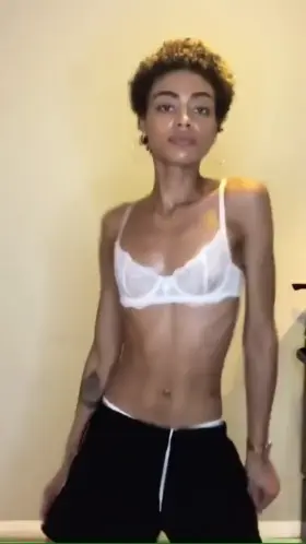 Skinny beauty