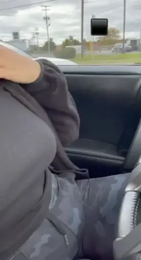 I think I was finally caught. Watch this car inch closer.