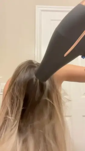 My hair isn’t the only thing I blow