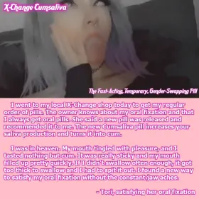 Tori, satisfying her oral fixation