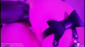 it’s always the dumbest girls that can take the biggest toys~ <3