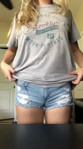 Titty Drop Before The Shorts Come Off