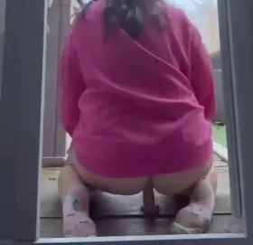 Giving My Neighbours A Show While My Mom's Home (F)