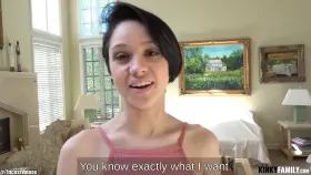 KinkyFamily - Cadey Mercury gives in to her carnal desire to fuck her stepbro