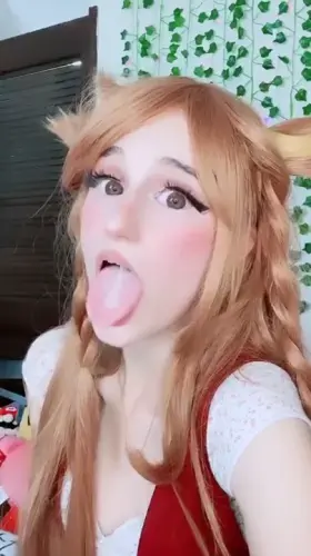 Would you put it in a cosplay girls soft, wet mouth?