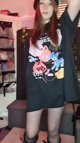 I wanted to show you what's under my t-shirt