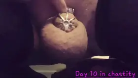 Sissy's biggest dribble yet, she likes being exposed 😂