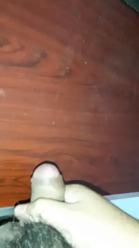 Hairy asian dick cumshot