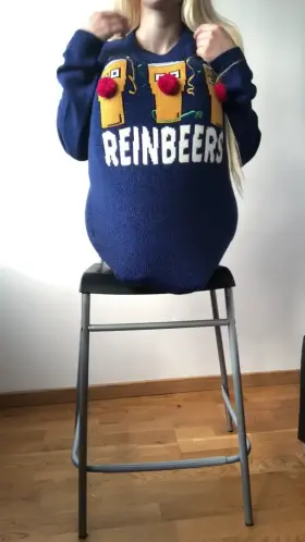 Hope you like my nude version of this tiktok trend