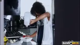 Brown Bunnies - Misty Stone - Getting Good Cock From The Room Mate