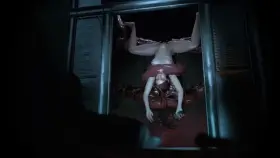 Claire fixed the elevator with help from a Licker (ZMSFM) [Resident Evil]