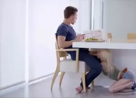 She gets a second breakfast