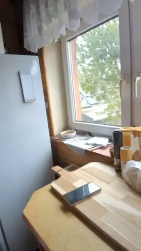 Hope my neighbour had a nice view this morning ♥