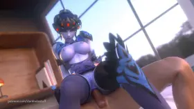 Widowmaker getting fucked (darkholestuff, Evilaudio) [Overwatch]