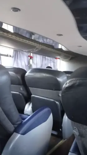 i was travelling by bus and had to touch myself, the camera probably got everything