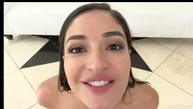 Emily Willis cumshot facials