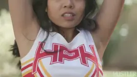 Luna Mills - Asian Cheerleader