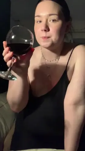 Join me for a glass? 😘 (OC)