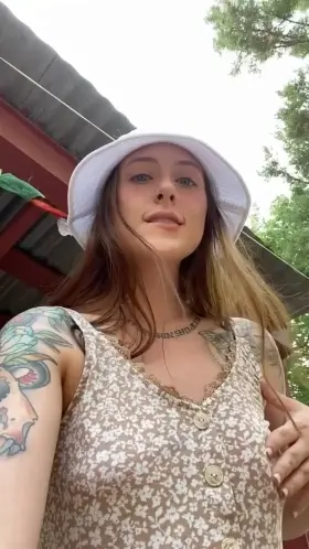 Ever sucked a college girl’s puffy tits? Want to?