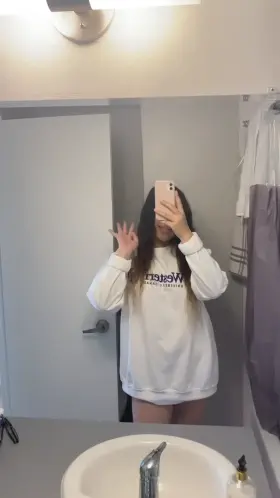 just casually showing off my tiny body