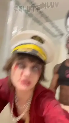 squeezed some thick black cock into this tight pussy in the middle of a party with only spit, hefners such a creamy bbcslut.. who knew?