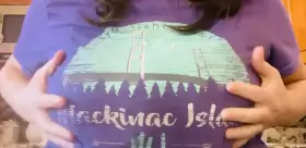 [gif] Soft and squishy milf titties 💗