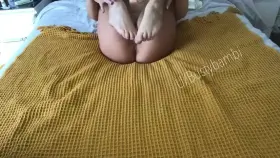 Waiting patiently [F]or my foot massage [oc]