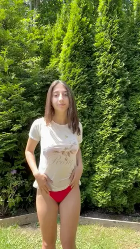 I wonder how my teacher would feel if I wear this on our private meeting