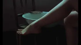 Fernanda Torres bathing in brazilian film Inocência (1983)