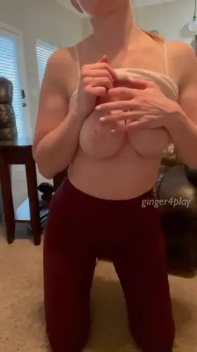 Let me rub your face with my tits