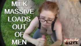 Milk out their massive loads!