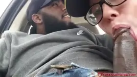 Hotwife Sucking Black Coworker At Mc Donalds Parking Lot