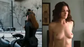 Anne Hathaway (Superhero vs Undressed)