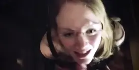 My first Video, I love Cum and want to be your Cumslut too !