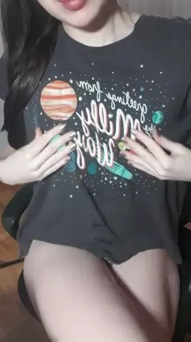 Cum play with my tits please