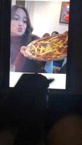 Making sure she eats my cum💦