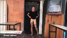 I totally got caught by some people walking by 😂 [OC] [GIF]