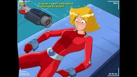 [F] Totally Spies Clover gets Boob Blasted (TiddlesDink, Selgrin)