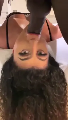 BBC Facefucks Indian Chick