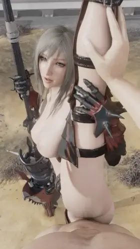 Aranea Highwind Standing Split (LazyProcrastinator) [Final Fantasy XV]