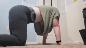 I guess it's a good thing I stretch at home 🤭