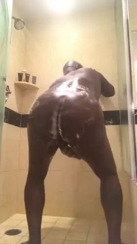 Looking back at it in the shower